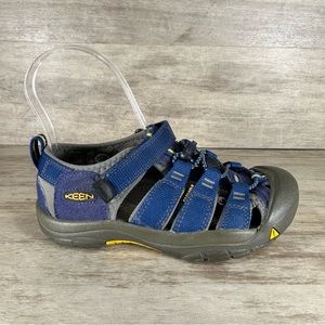 Keen Newport H2 Closed Toe Water Sandal Blue Gray Youth 2